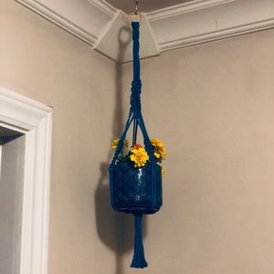 Macrame plant hangers